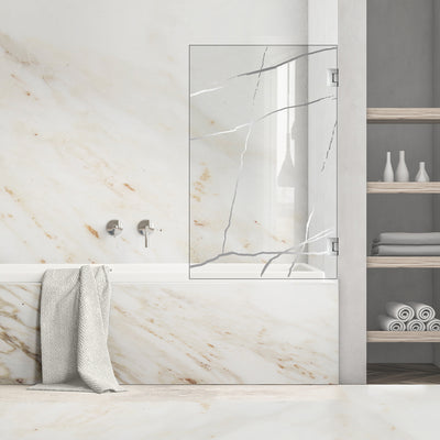 Bath screen, Bath screen Stainless steel