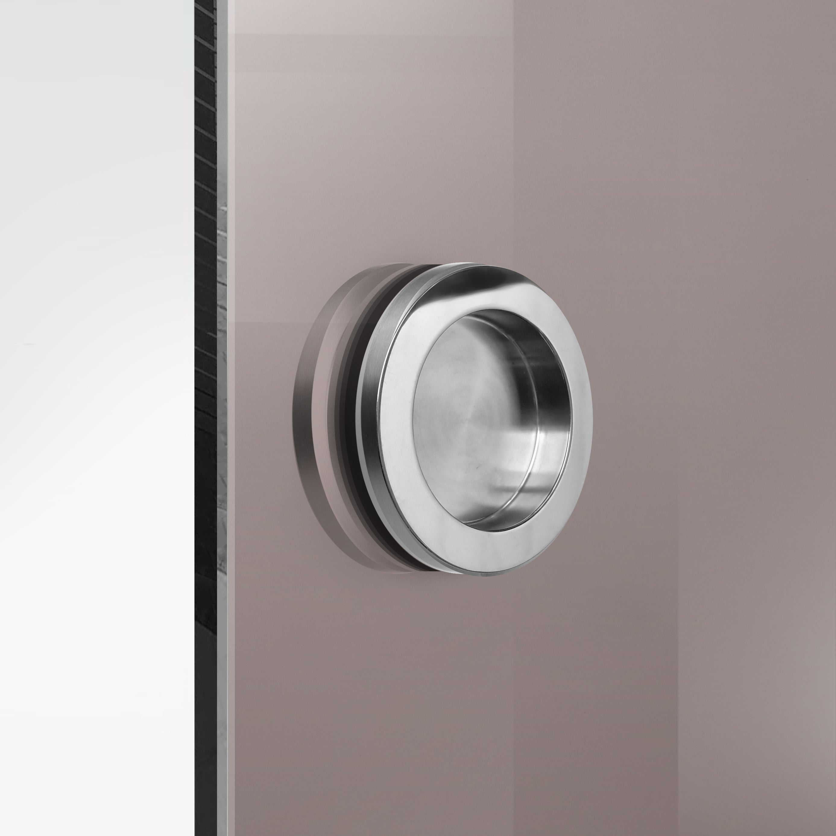 Sliding glass door, interior Glass door #Bronze