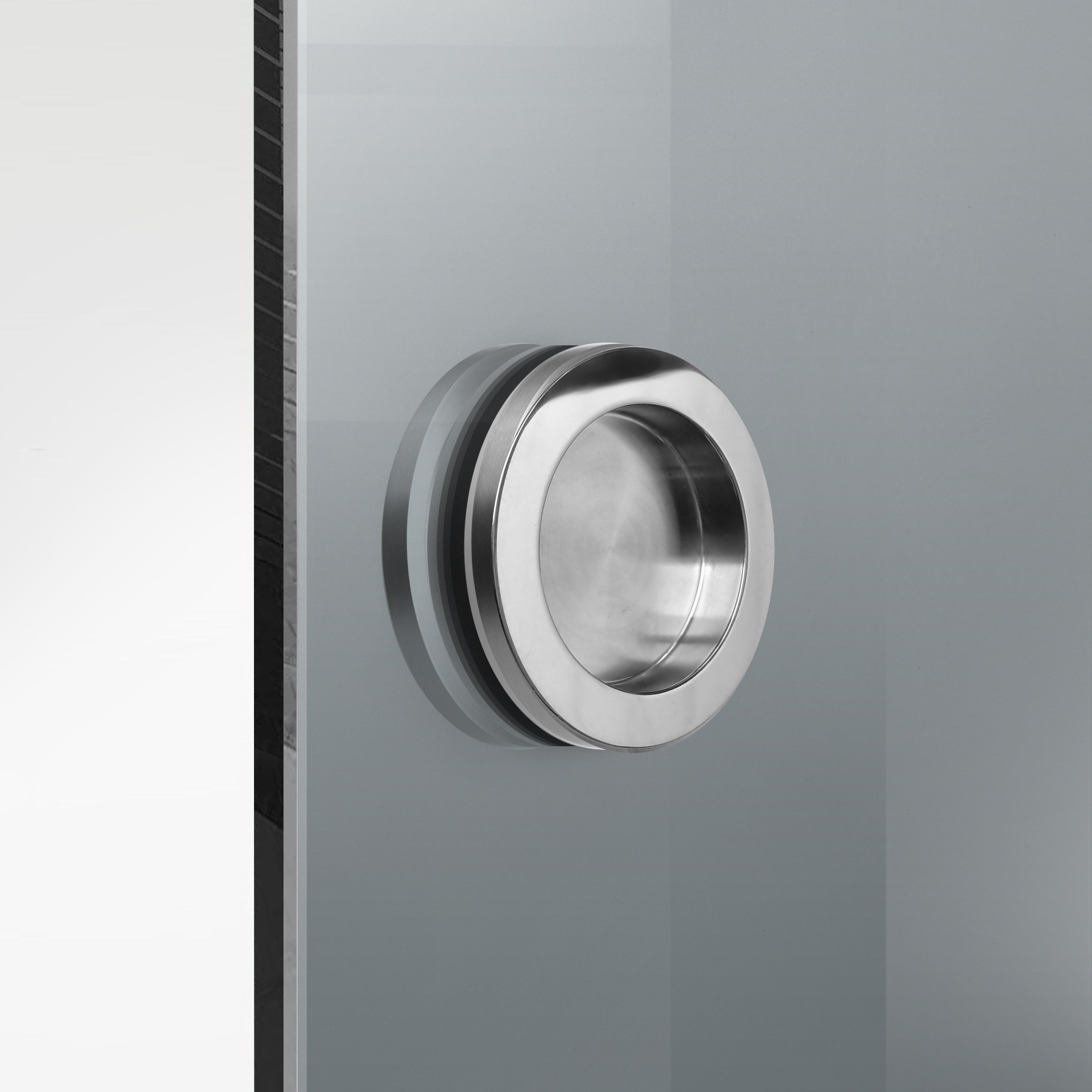 Sliding glass door, interior Glass door #Grey