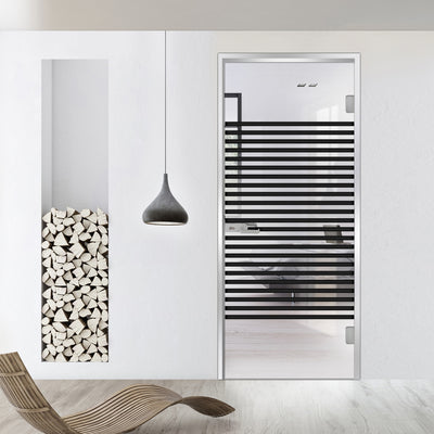 Framed glass door #Clear