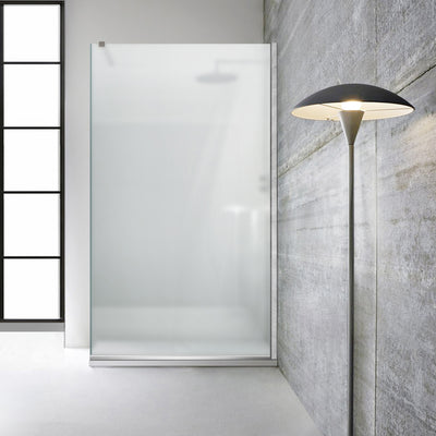 Paravan dus Walk-in, Perete dus  Inox, #Mata