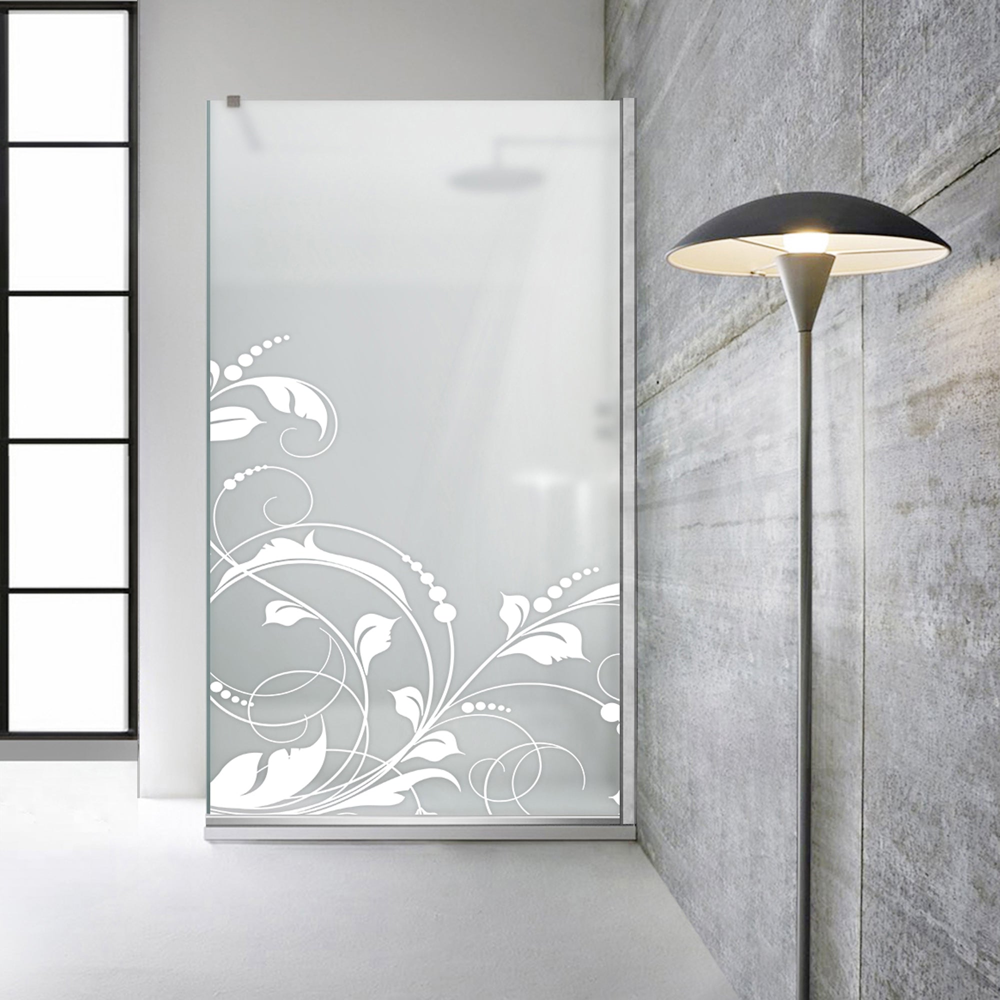 Shower Screens Walk-in, Shower wall Stainless steel, #Satin #Matt