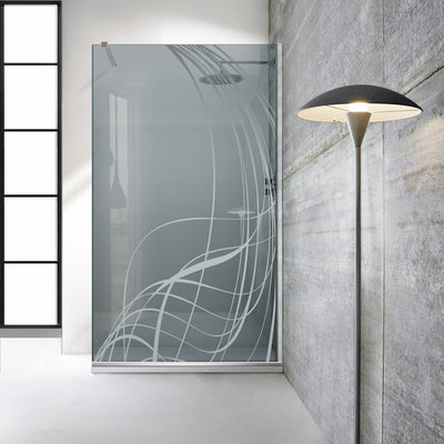 Shower Screens Walk-in, Shower wall Stainless steel, #Grey #Grey