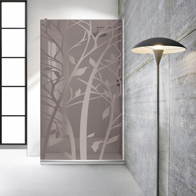 Shower Screens Walk-in, Shower wall Stainless steel, #Bronze #Bronze