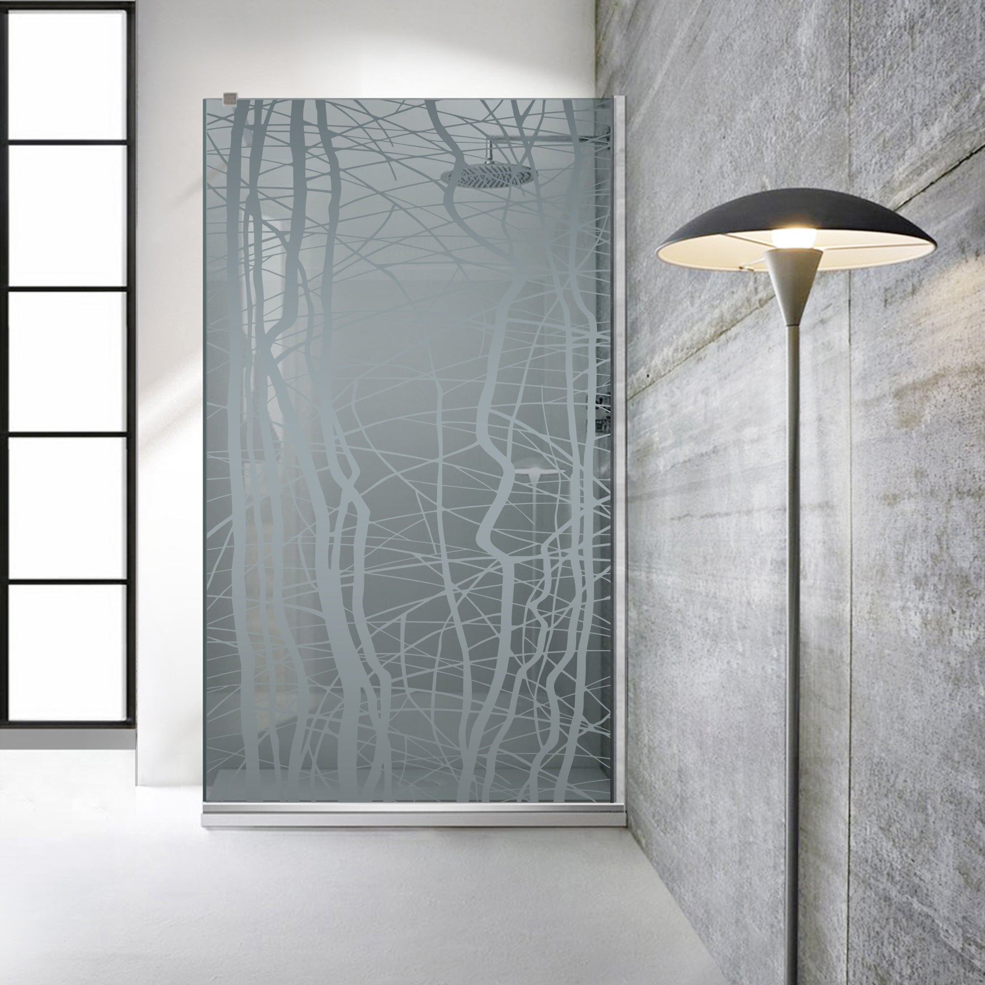 Shower Screens Walk-in, Shower wall Stainless steel, #Grey #Grey