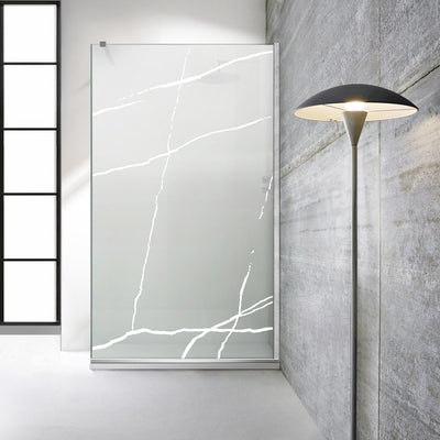 Shower Screens Walk-in, Shower wall Stainless steel, #Satin #Matt