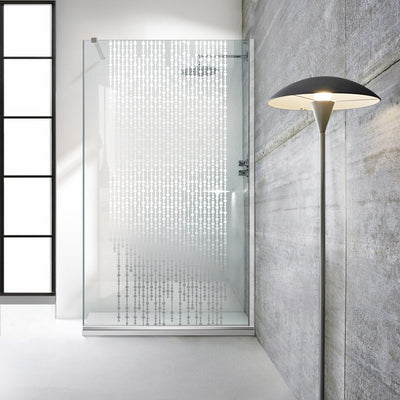 Paravan dus Walk-in, Perete dus  Inox, #Clara