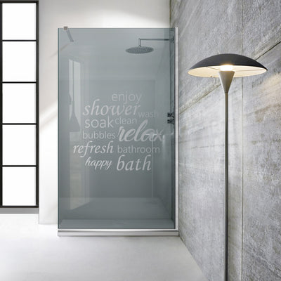 Paravan dus Walk-in, Perete dus  Inox, #Gri