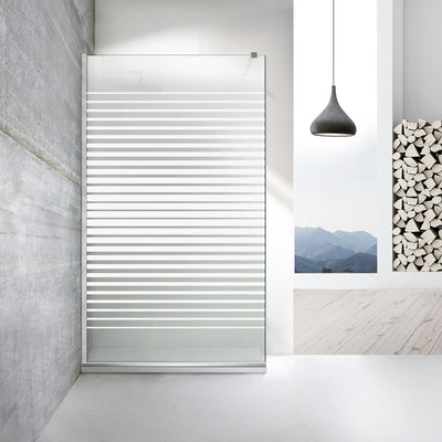 Paravan dus Walk-in, Perete dus  Inox, #Mata #Matt