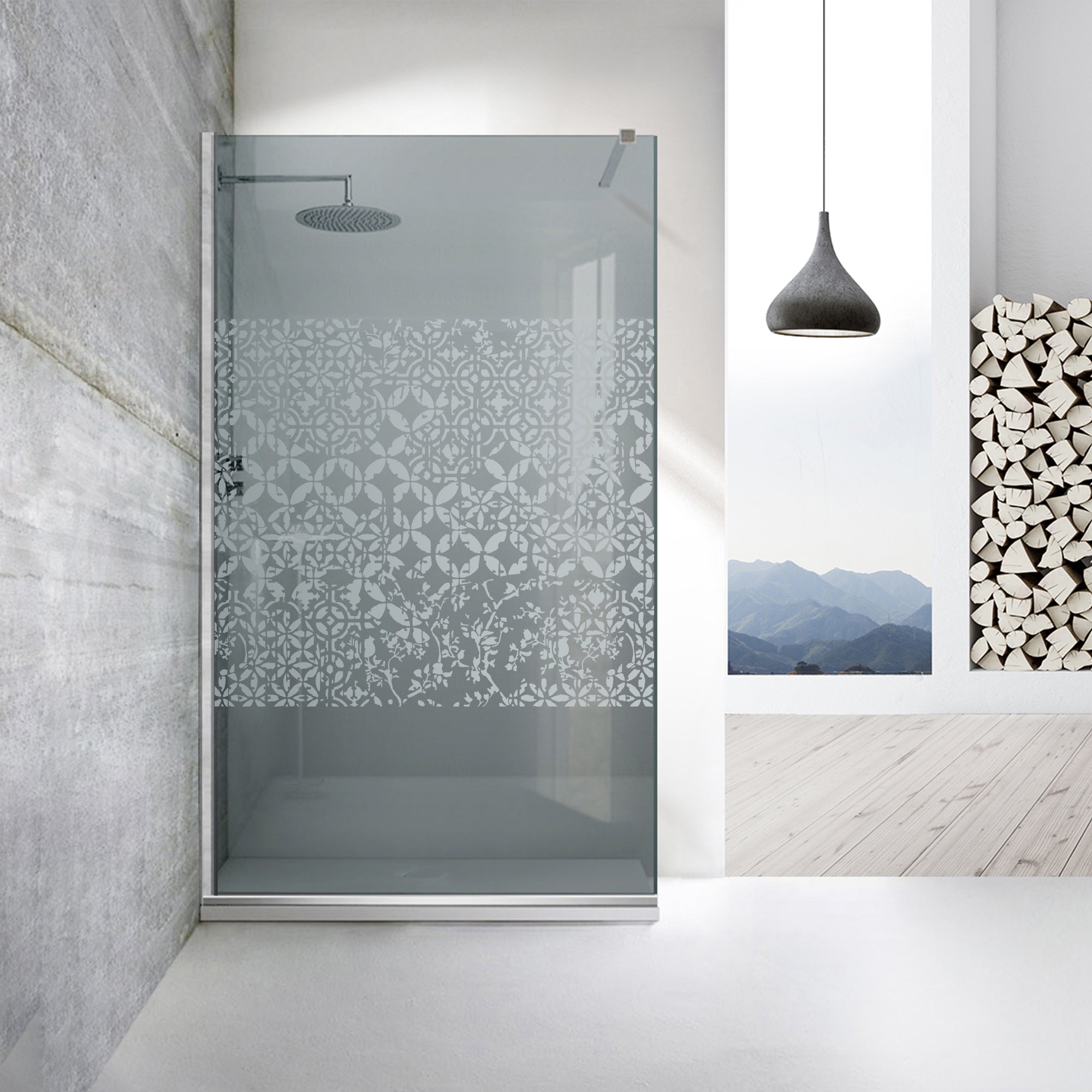 Shower Screens Walk-in, Shower wall Stainless steel, #Grey #Grey