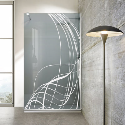 Shower Screens Walk-in, Shower wall Stainless steel, #Grey #Grey